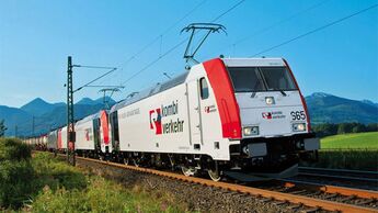 Kombiverkehr, Zug, Alpen