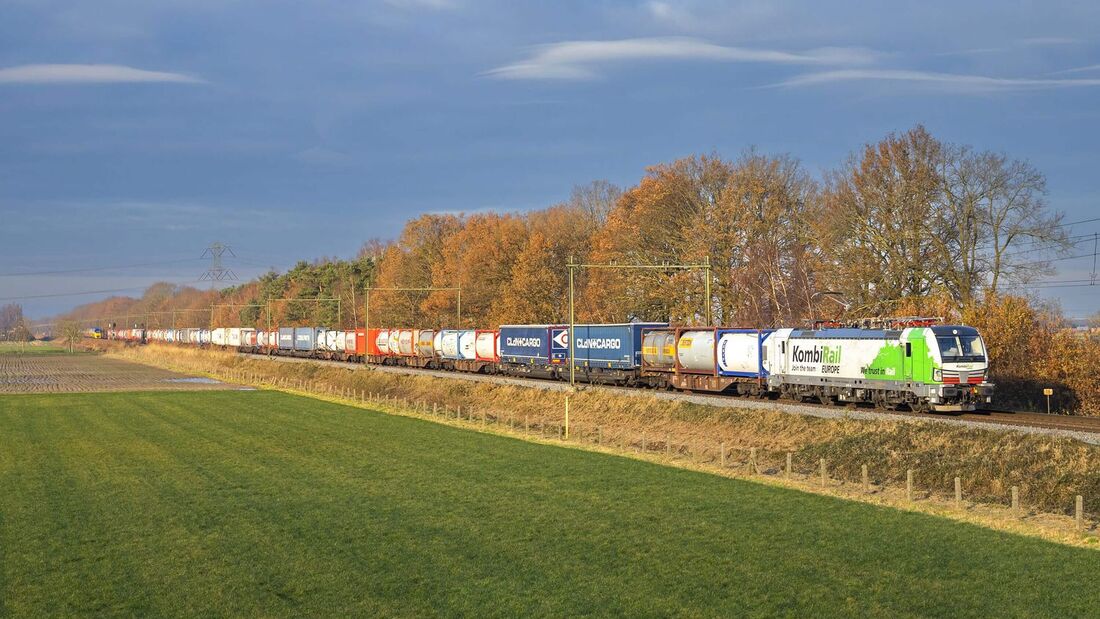 Kombiverkehr auf dem Weg von Rotterdam RSC nach Köln-Eifeltor