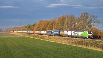 Kombiverkehr auf dem Weg von Rotterdam RSC nach Köln-Eifeltor