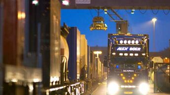 Kombiverkehr bringt wieder mehr Lkw auf die Schiene