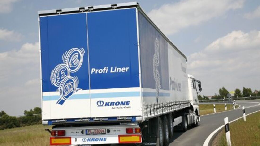Krone: Entlastung für die Hinterachse
