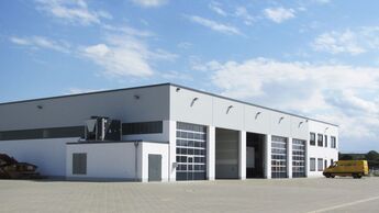 Krüger und Voigt, Werkstatt, Waschanlage