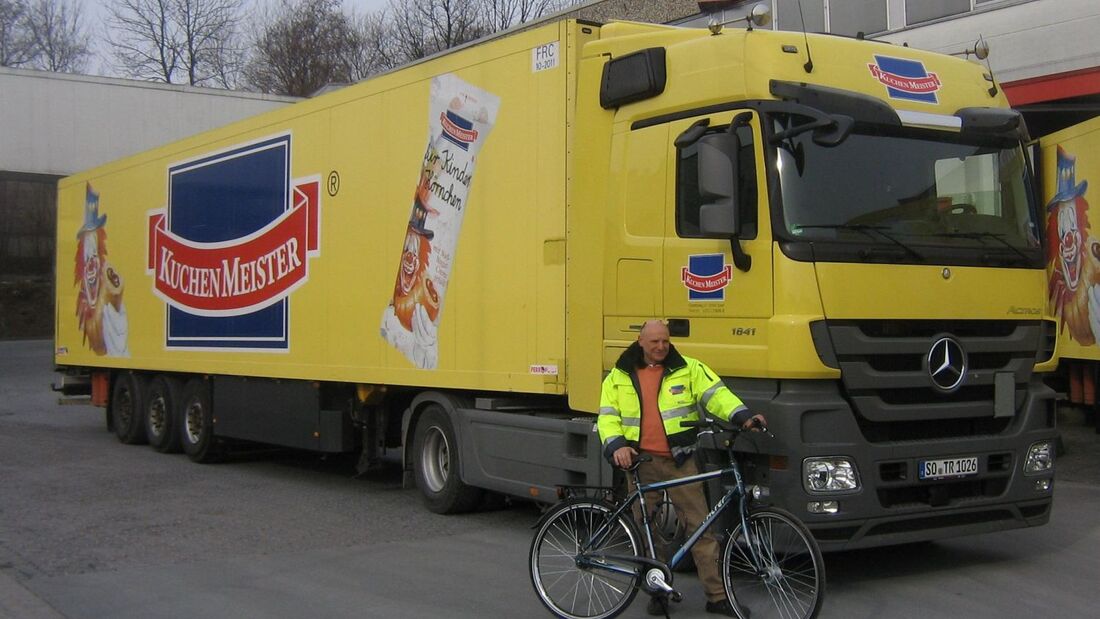 Kuchenmeister, Bäckerei, Fahrrad