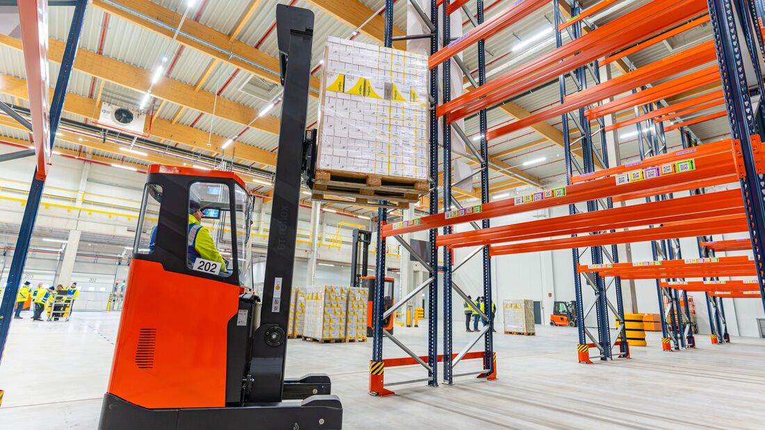 Kühl-Logistikzentrum von Lactalis und ID Logistics 