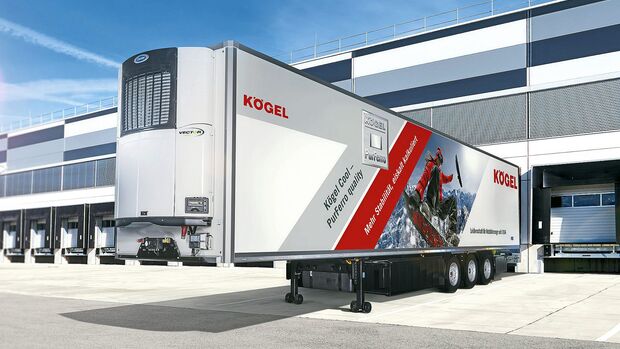 Kühltrailer Kühlauflieger Sattelauflieger Kögel