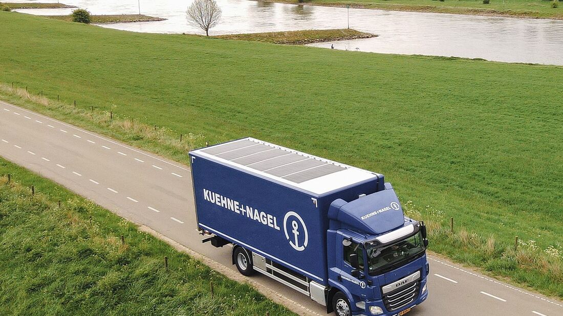 Kühne + Nagel Solarplatten 