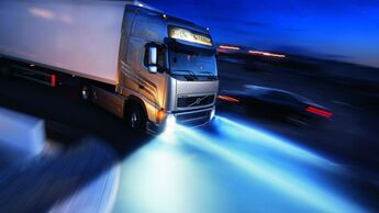 Kurvenlicht Lkw