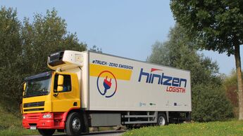 LE-Lkw von Hintzen Logistik