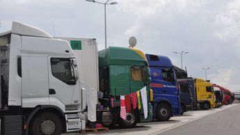 LKw, Ruhezeit, Parkplatz
