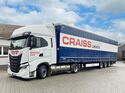 LNG-Lkw von Iveco im Einsatz bei Craiss Generation Logistik 