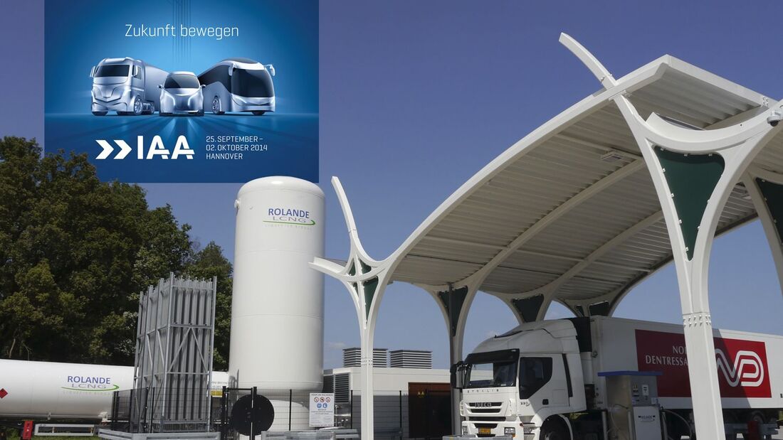 LNG, Symposium, lastauto omnibus, IAA, 2014