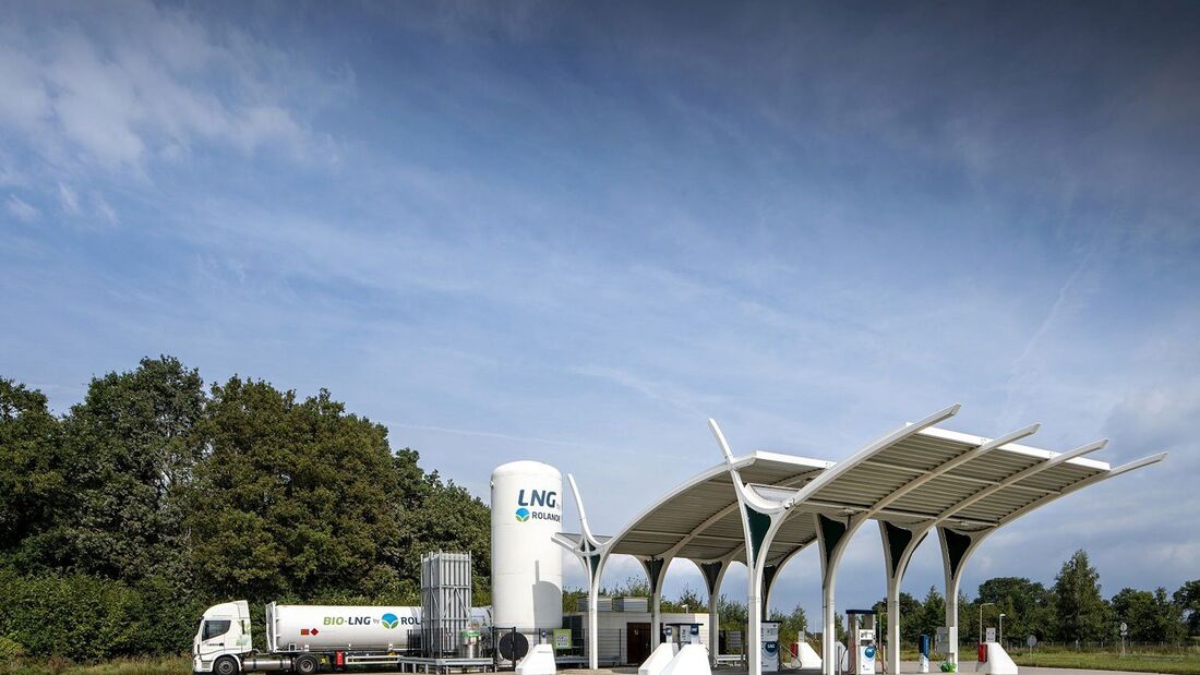 LNG, Tankstelle, Rolande