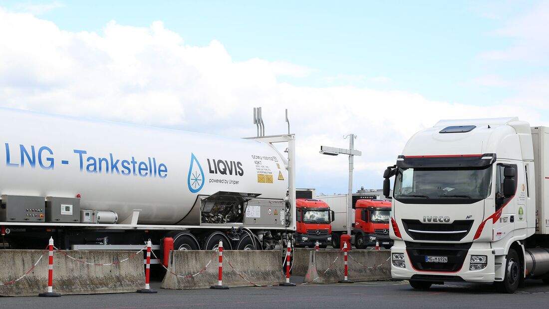 LNG-Tankstelle Uniper Meyer Logistik