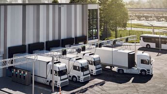 Ladeinfrastruktur für E-Lkw