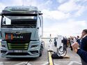 Ladesäule für E-Lkw mit Fryte automatisiert buchen