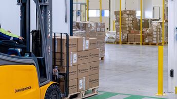 Lager von UPS Healthcare