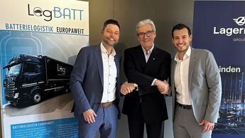 Lagermax beteiligt sich an Batterielogistik Spezialisten Logbatt in Deutschland