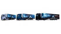Lamberet, Trailer, Kühlauflieger, City-Sattel, Drehschemel, Zwangslenkung