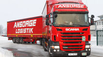 Lang Lkw, Ansorge,25 Meter Lkw, Firmengelände, Biessenhofen