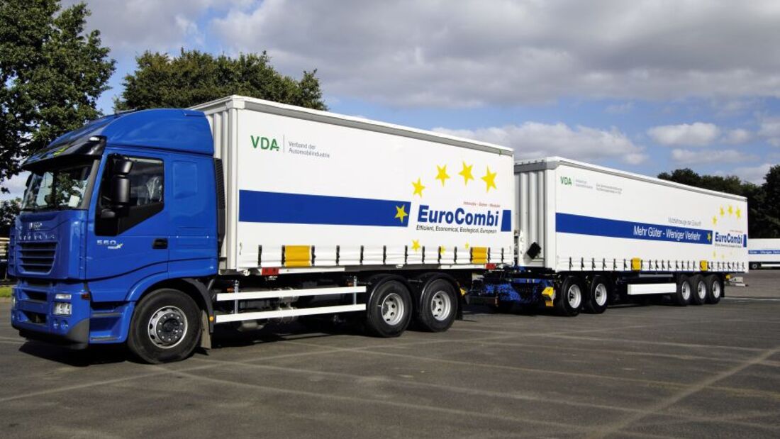 Lang-Lkw, Euro Combi, Krone