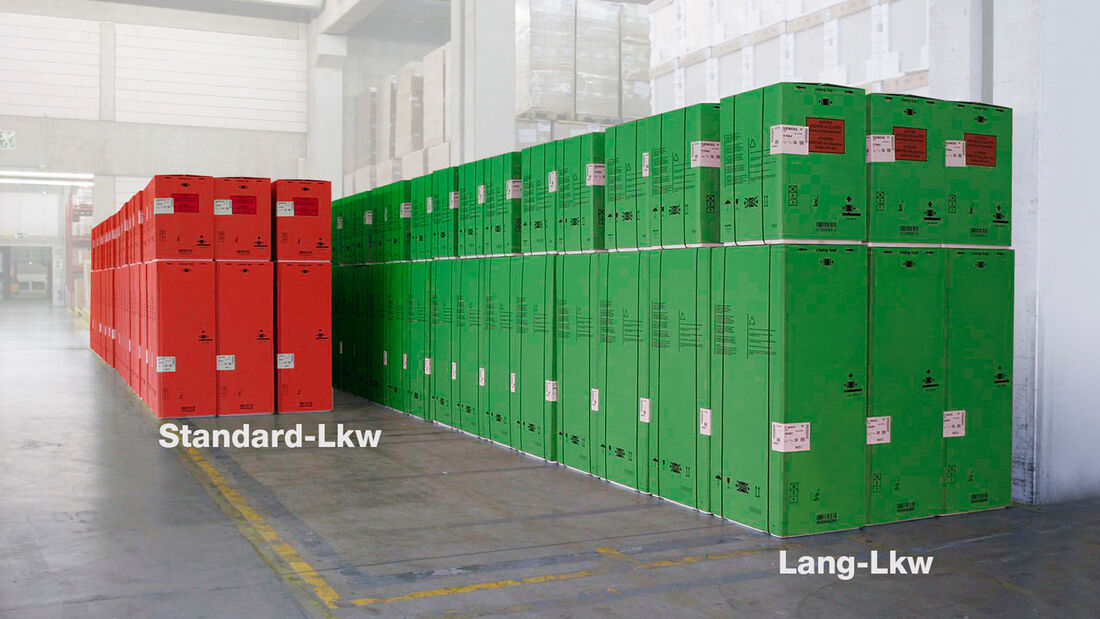 Lang-Lkw, Lager