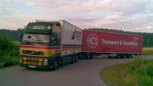 Lang-Lkw, Schweden, Erlebnisbericht