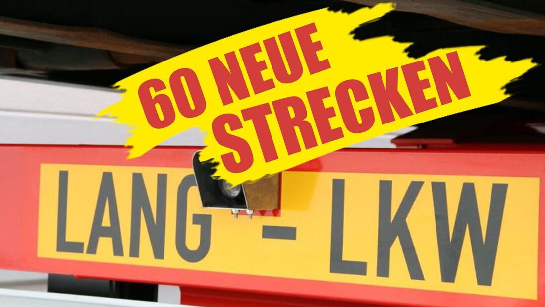 Lang-Lkw, Strecken, 60