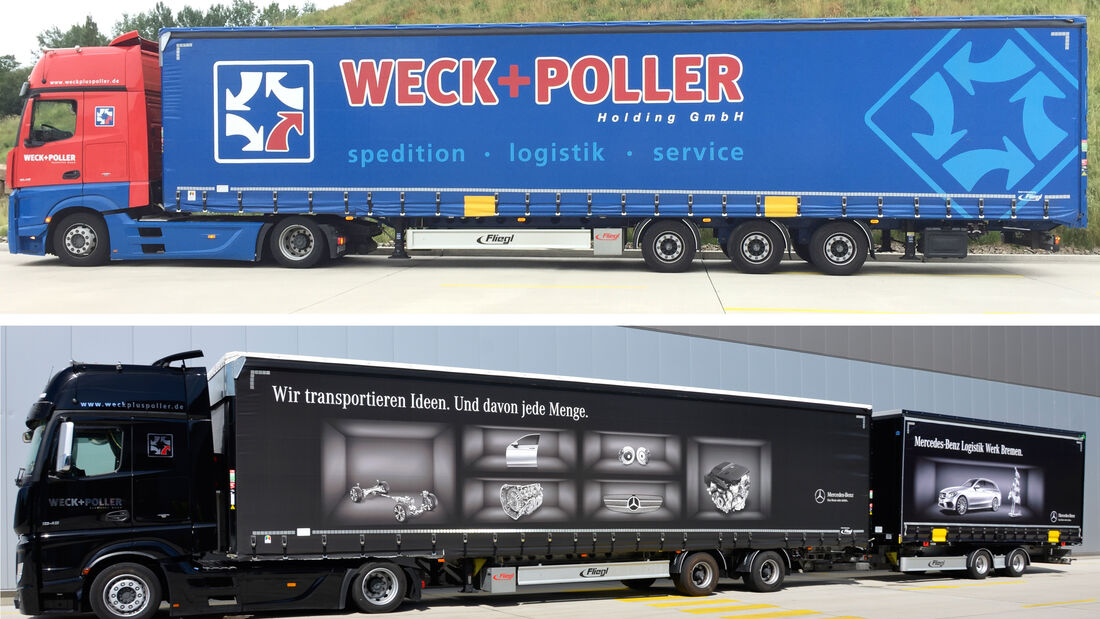 Lang-Lkw Weck + Poller