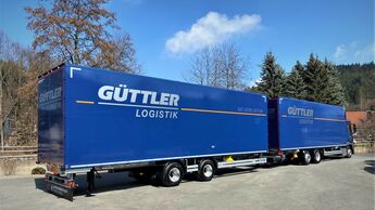 Lang-Lkw von Güttler Logistik