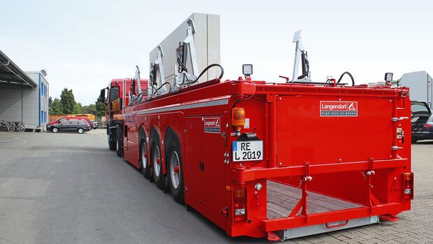 Langendorf, Innenlader, Flatliner, Bauma 2019