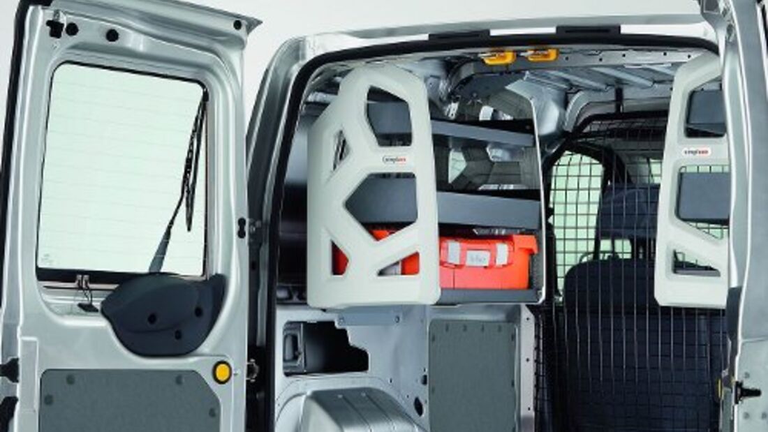 Leichte Regale für Kleintransporter