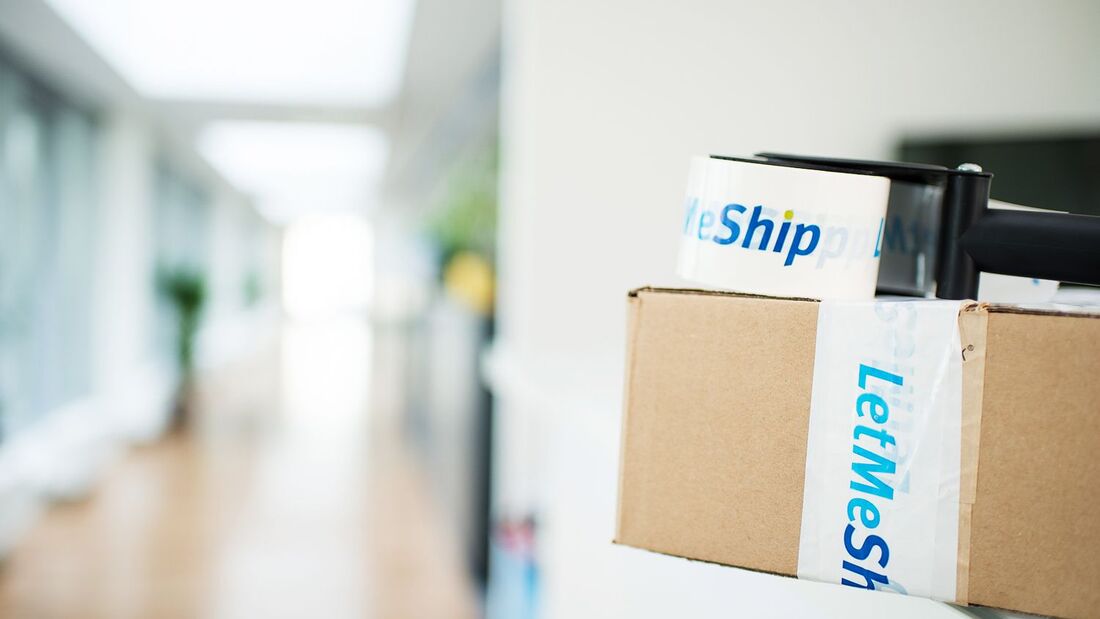 Letmeship, Versandportal, Paket