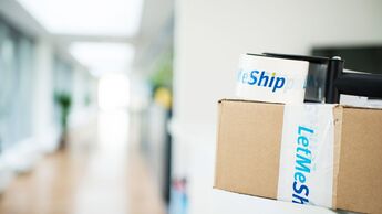 Letmeship, Versandportal, Paket