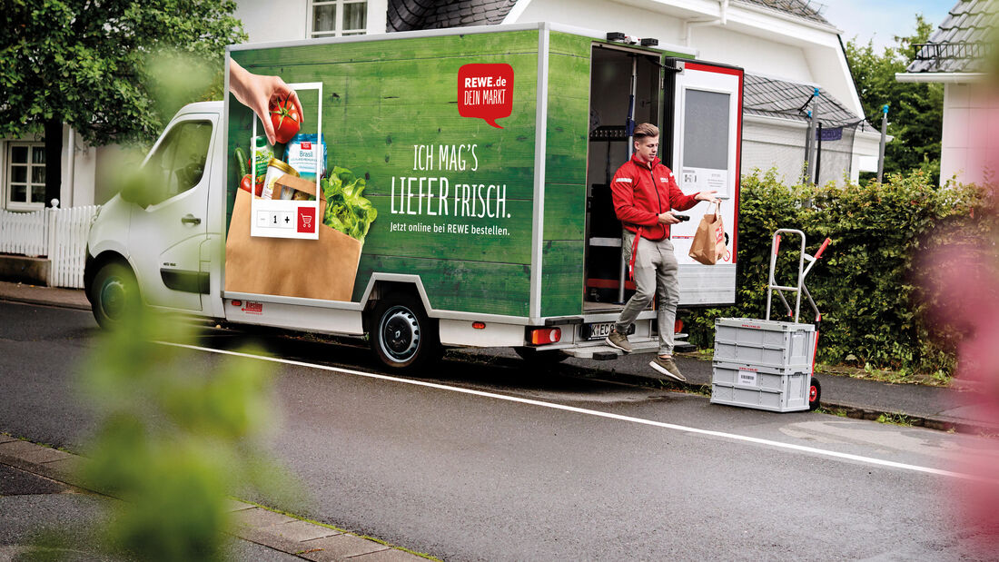 Lieferservice Rewe Lebensmittel Zustellung Onlinebestellung