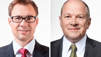 Links: Martin Klink, rechts: Thomas Ohnhaus, DPD, Management