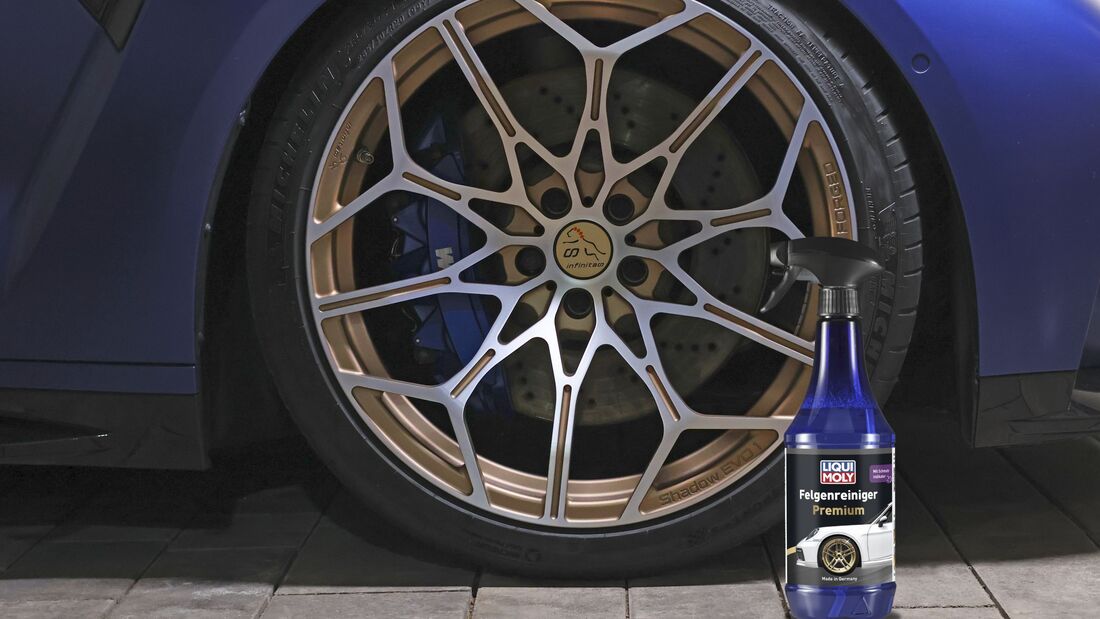 Liqui Moly präsentiert den neuen Felgenreiniger Premium.