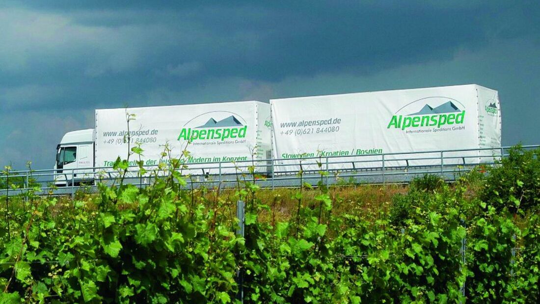 Lkw Alpensped