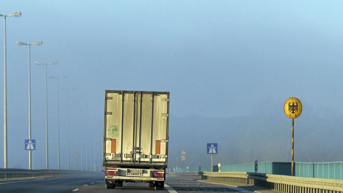 Lkw, Autobahn, Kabotage-Recherche rund um Frankfurt Oder