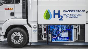 Lkw Brennstoffzelle Alternativer Antrieb