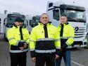 Lkw-Fahrer bei Girteka