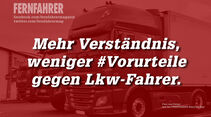 Lkw-Fahrer sehen sich viele Vorurteilen ausgesetzt…
