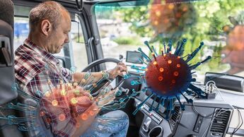Lkw-Fahrer und Krankheitstage
