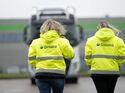 Lkw-Fahrerinnen bei Girteka
