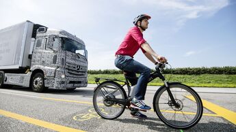 Lkw, Fahrrad