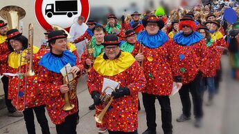 Lkw-Fahrverbot, Rosenmontag, Karneval, Fasching