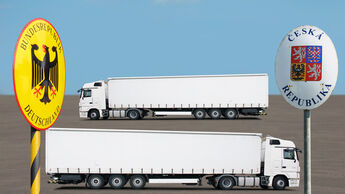 Lkw-Grenzverkehre zwischen Deutschland und Tschechien