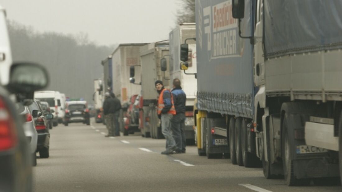 Lkw-Güterverkehr verdoppelt sich bis 2030