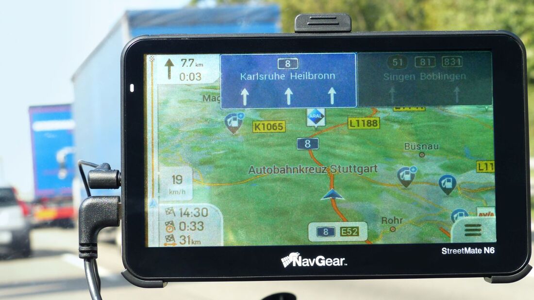 Lkw-Navi, Streetmate N6 von Pearl