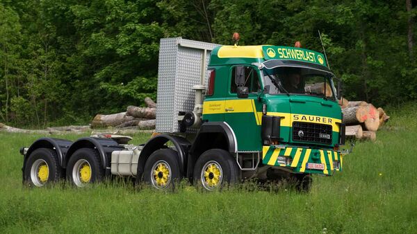 Lkw-Oldtimer Nebelhöhle