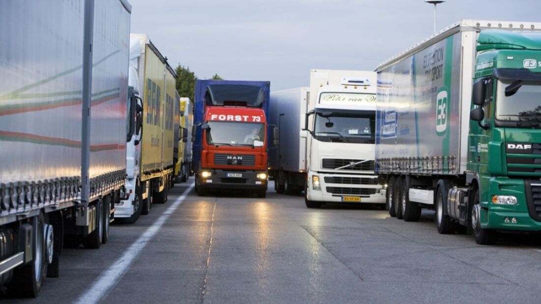 Lkw-Parkplatz